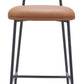 Rorun Brown Barstool (Set of 2)