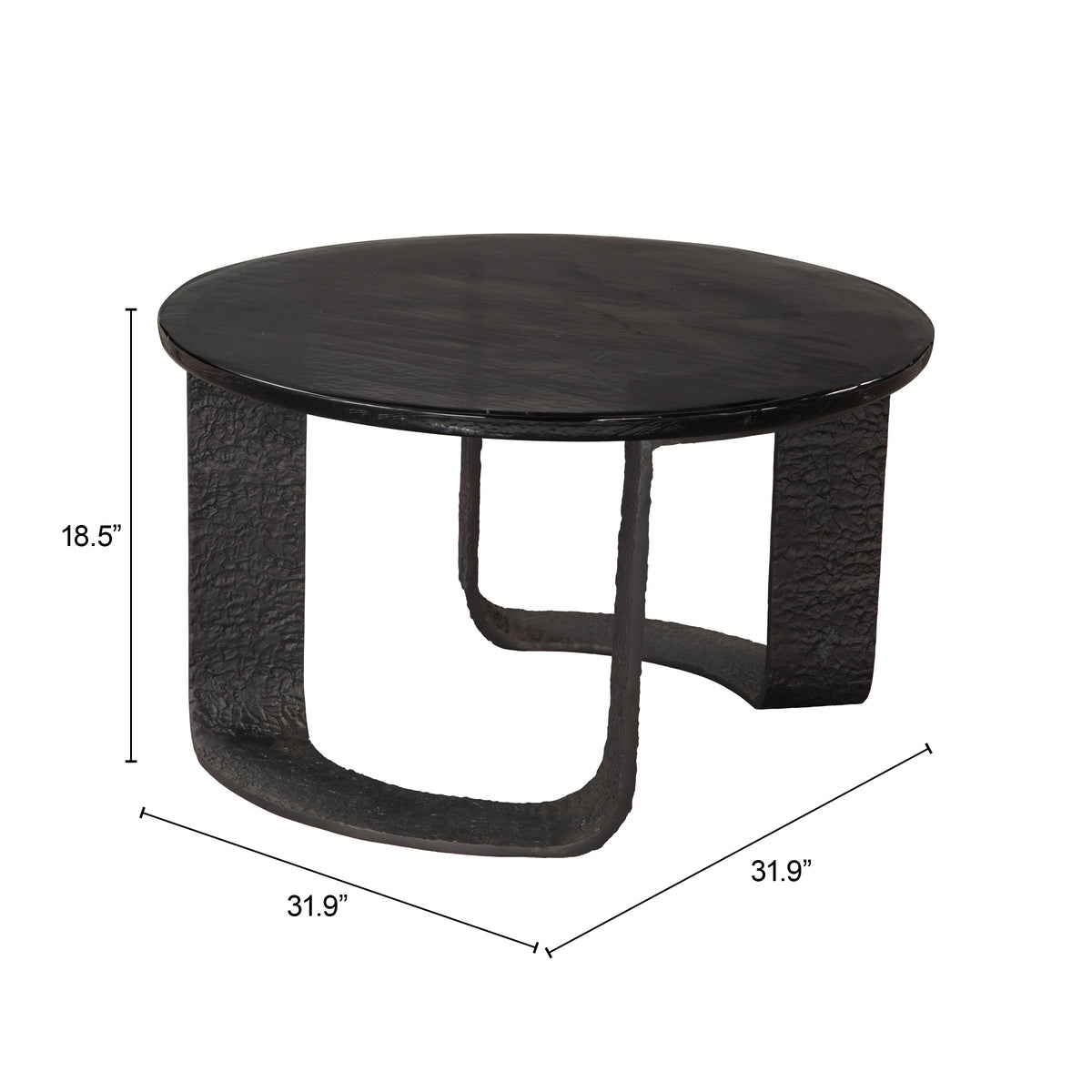 Divin Black Coffee Table