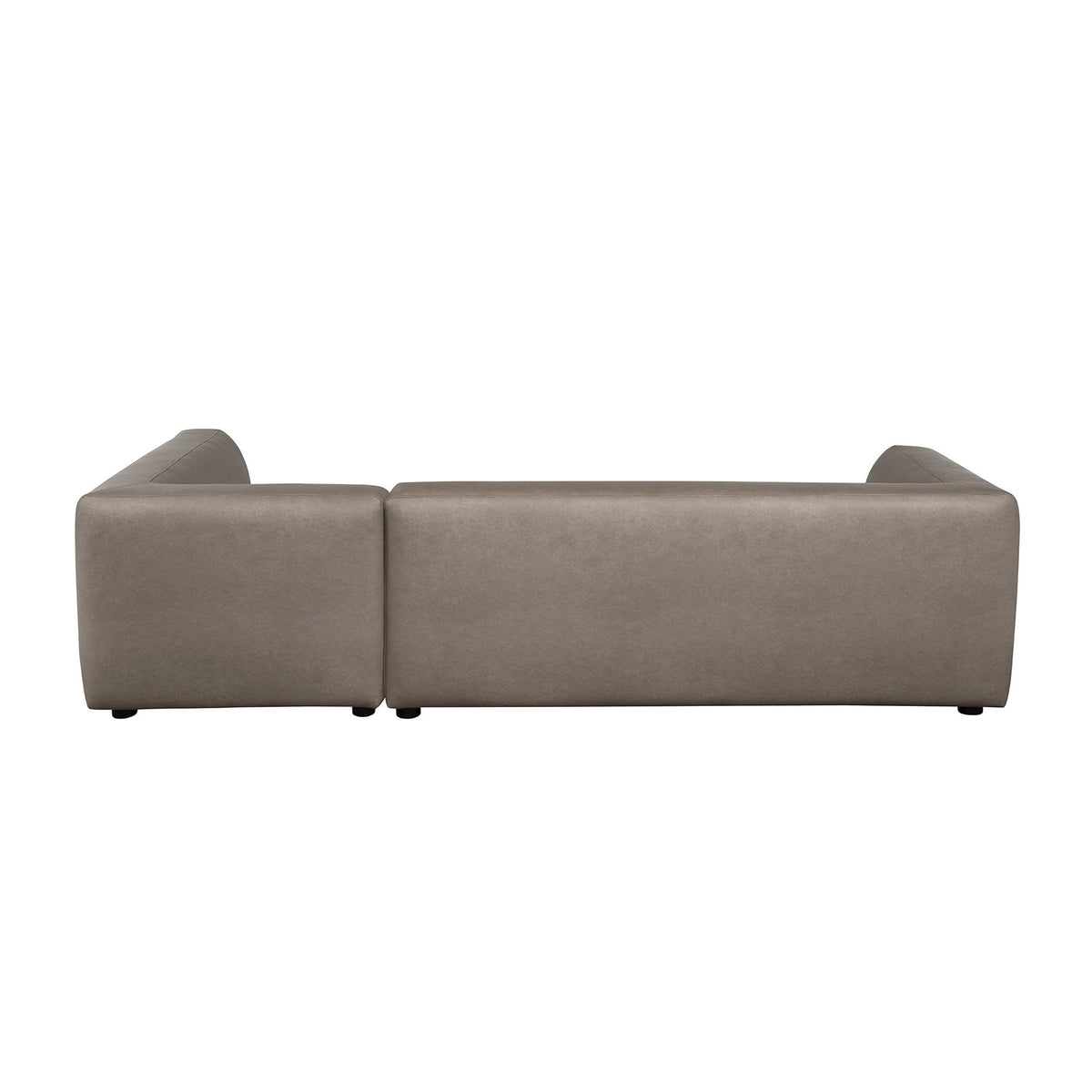 Lukas 2-piece sectional with right-facing chaise in taupe