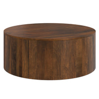 Millbury Walnut Brown Wood Coffee Table – 36
