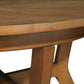 Round Wood MDF Accent Table 32"