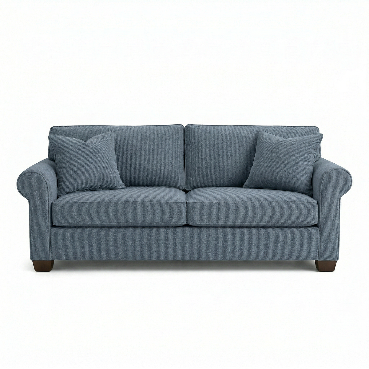 Irlanda Classic Sofa – 92" Rolled-Arm Made-in-USA Sofa - Leslie Peacock - Fabric (4)