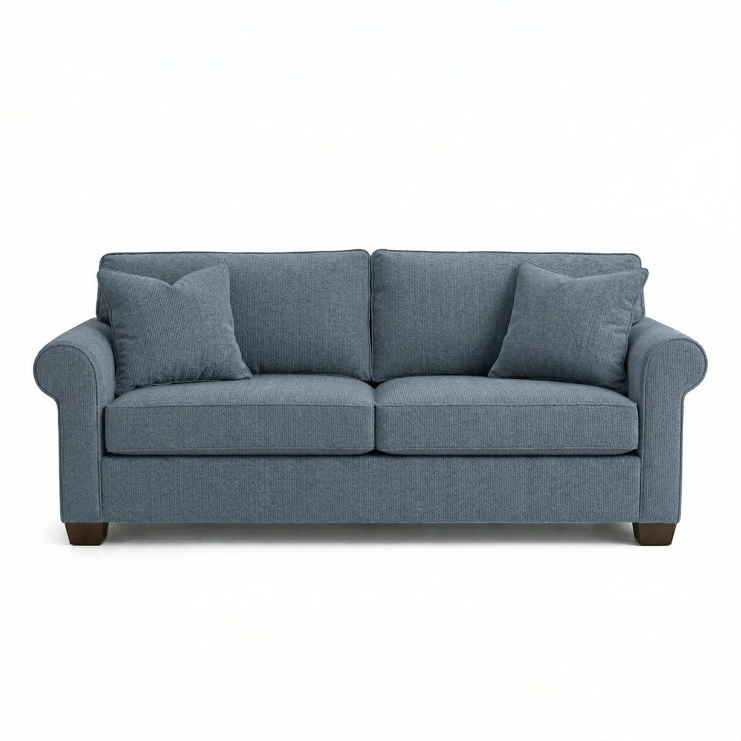 Irlanda Classic Sofa – 92" Rolled-Arm Made-in-USA Sofa - Leslie Peacock - Fabric (4)