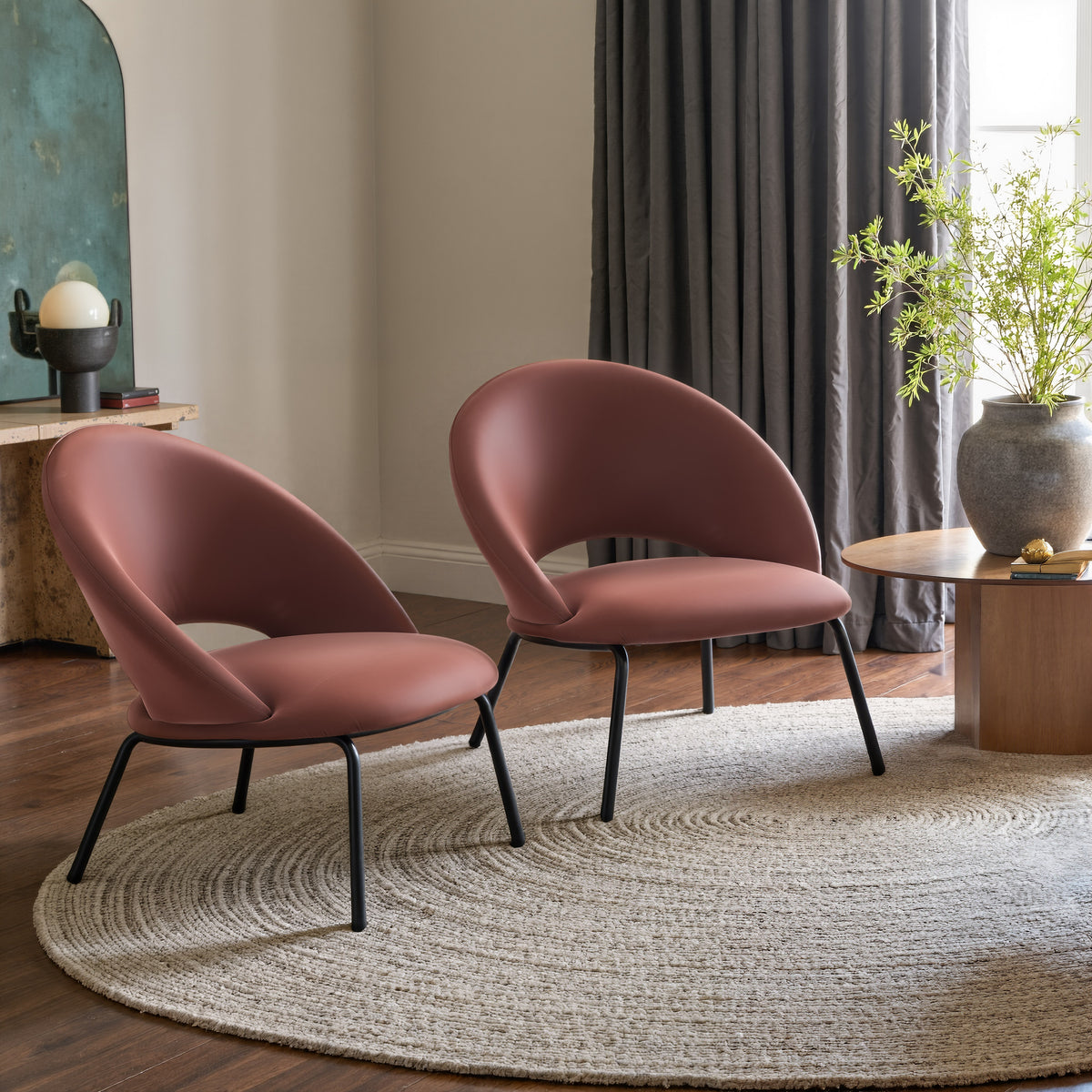 Zurich Brown Accent Chair