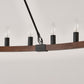 Vero Wagon Wheel Chandelier