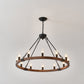 Vero Wagon Wheel Chandelier