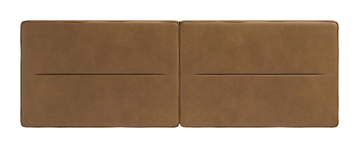 Cove Brown Floating Queen Headboard