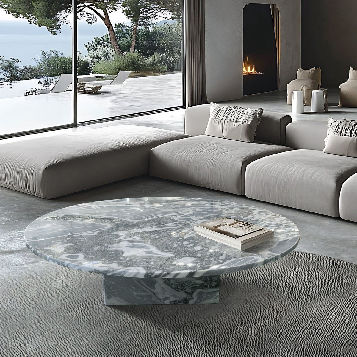 Vesna Marble Round Coffee Table