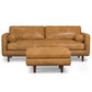 Morrison MCM Leather Sofa 89' (2 Colors)