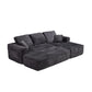Emberly Modular Sectional Sofa Grey R-Shape