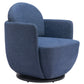 Bant Blue Swivel Chair