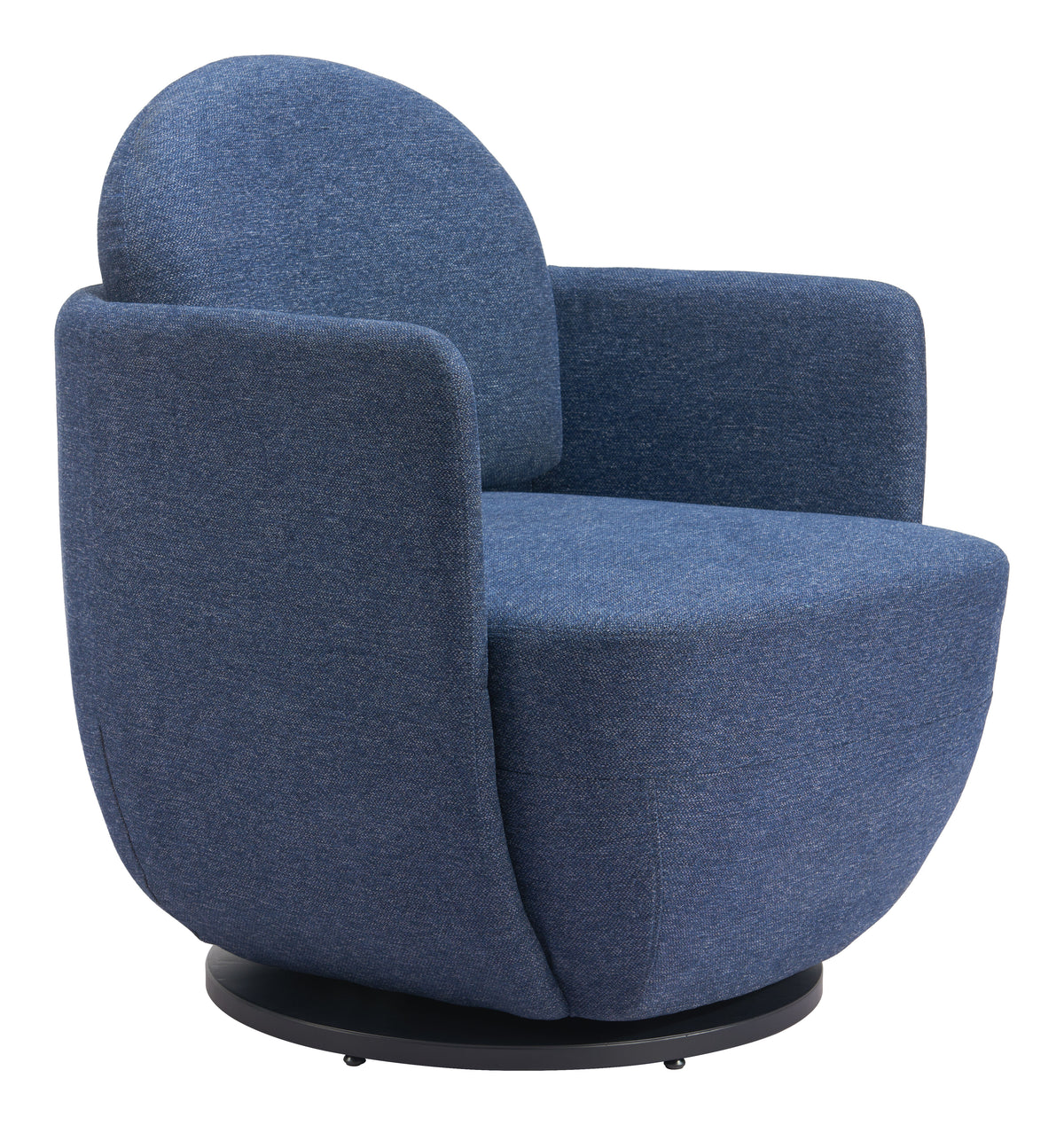Bant Blue Swivel Chair