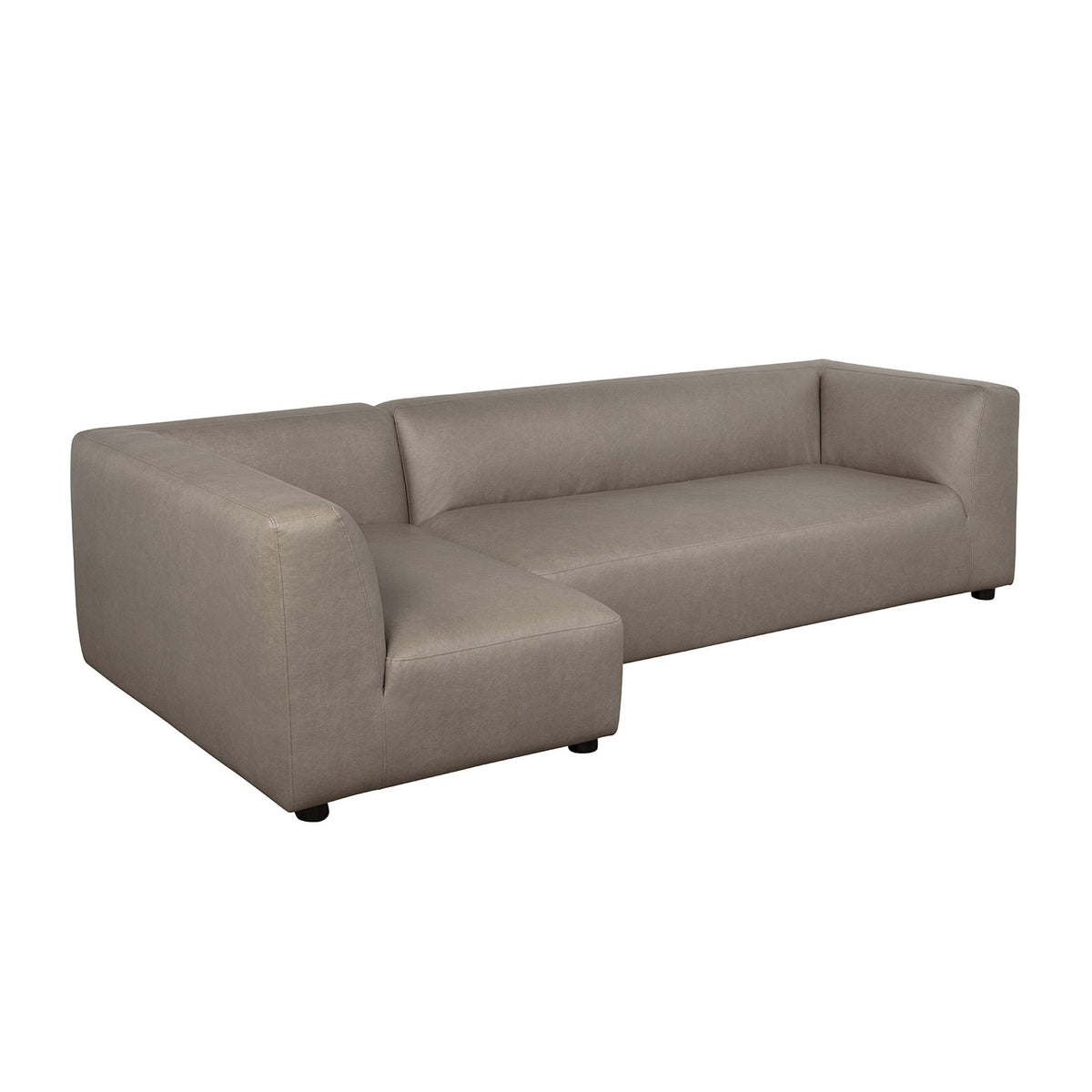 Lukas 2-piece sectional with left-facing chaise in taupe