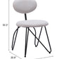 Novi Dining Chair (Set of 2) in Dove Gray