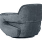 Boble Storm Gray Swivel Chair