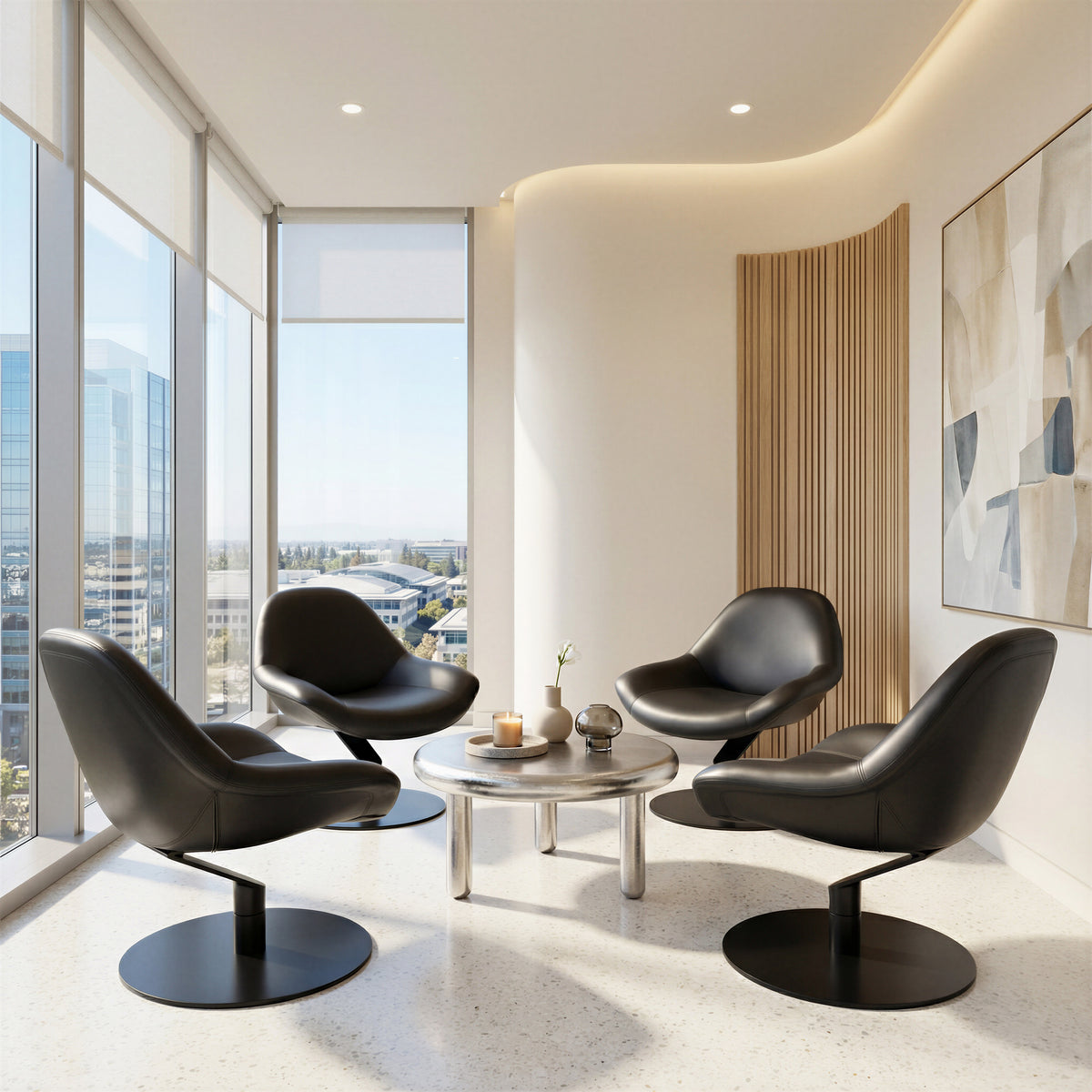 Arian Silver Coffee Table