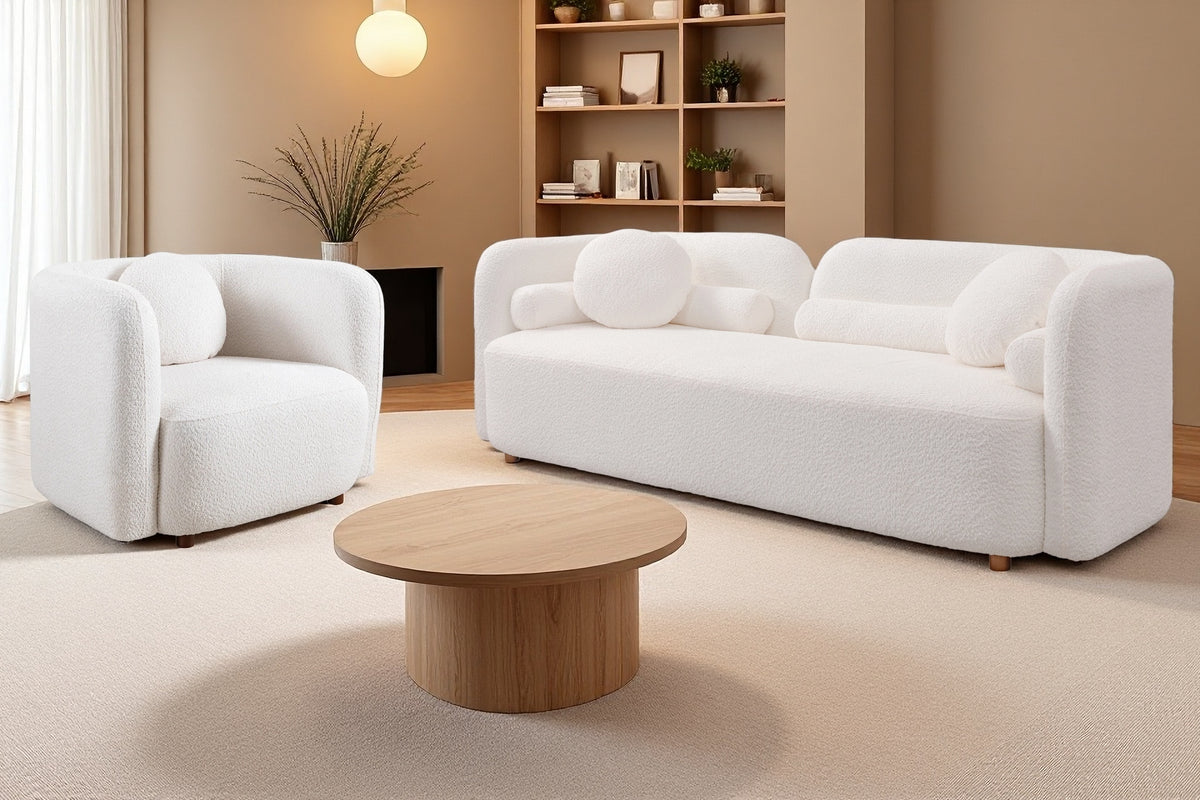 Gethin Boucle Sofa Set