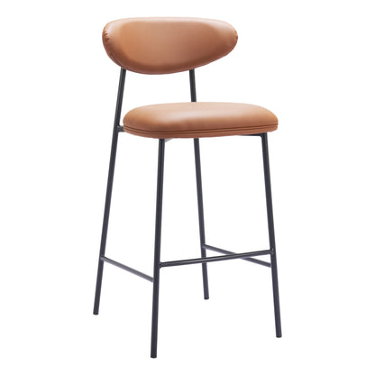Rorun Brown Barstool (Set of 2)