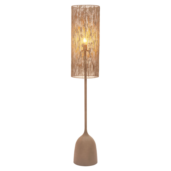 Buff Taupe Floor Lamp