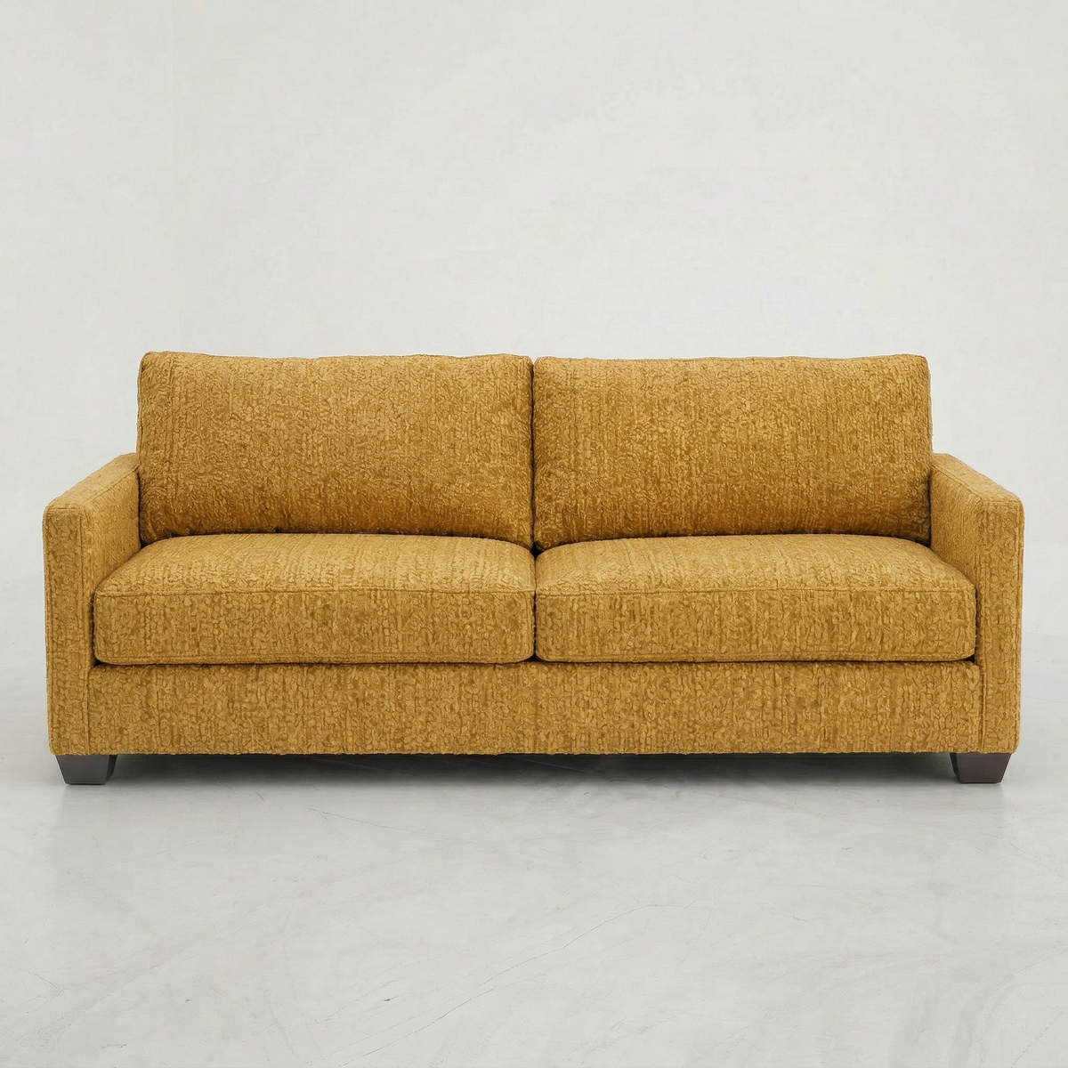 Damon American-Made Sofa – 92" Custom-Fabric Sofa - Hepburn Chai Tea Yellow Fabric (9)