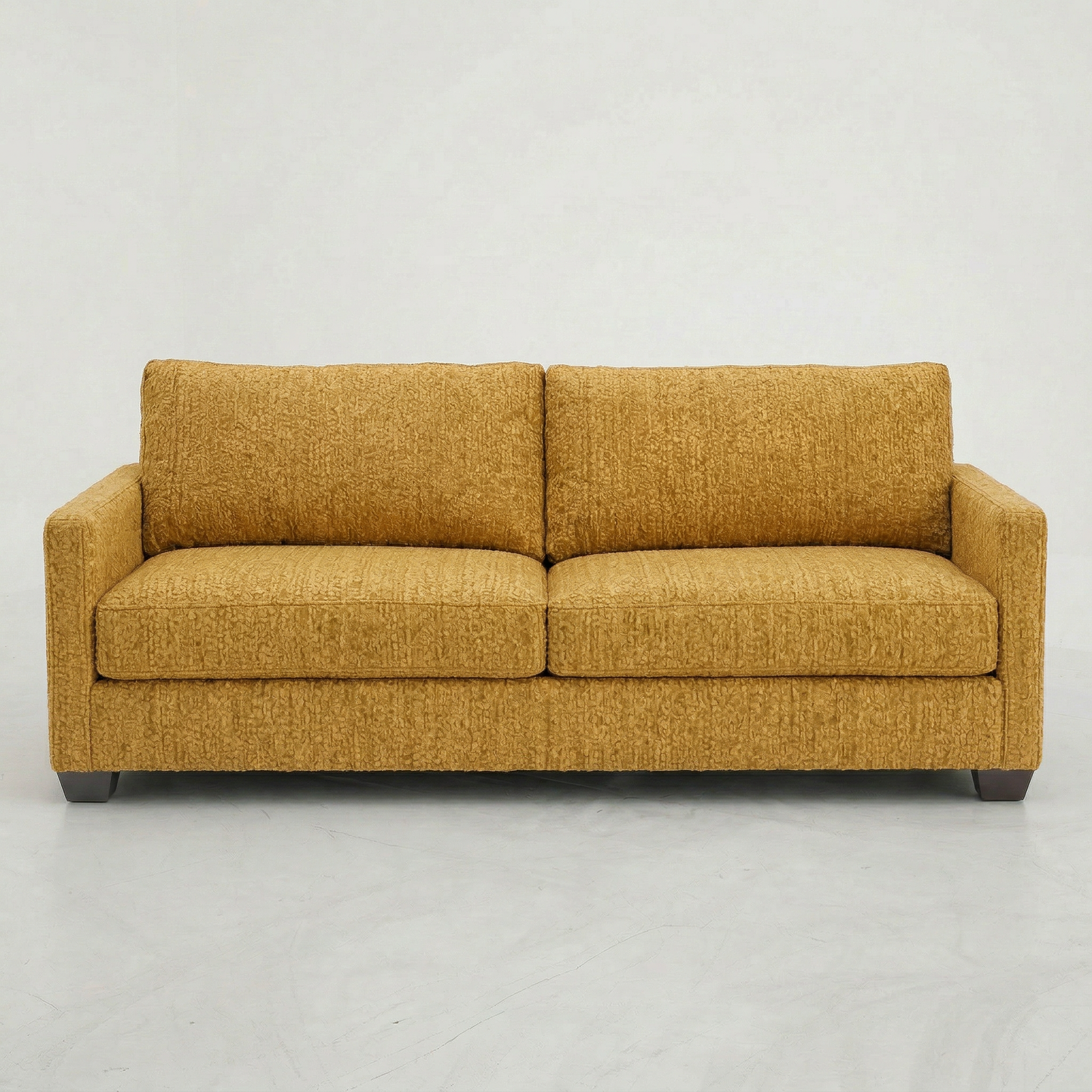 Damon American-Made Sofa – 92" Custom-Fabric Sofa - Hepburn Chai Tea Yellow Fabric (9)