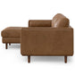 Morrison MCM Genuine Leather Sectional Chaise Sofa (2 Colors)