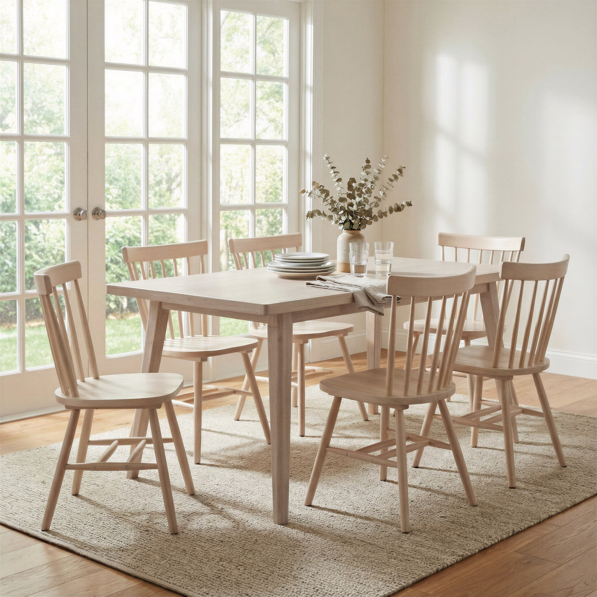 Tyce Dining Chair (Set of 2) in Natural