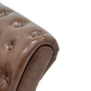 Barrington Faux Leather Chesterfield Sofa