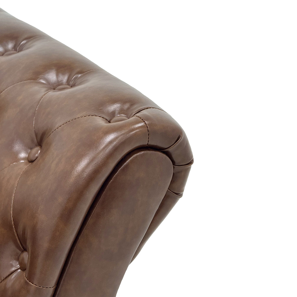 Barrington Faux Leather Chesterfield Sofa
