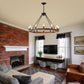 Vero Wagon Wheel Chandelier