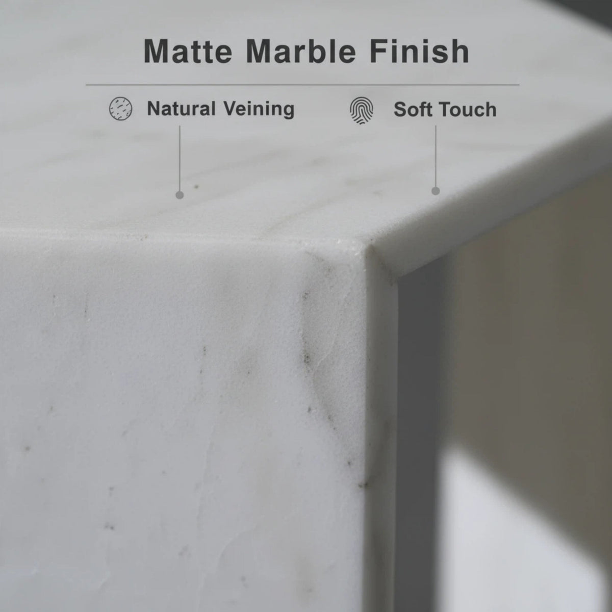 Alba Marble Side Table