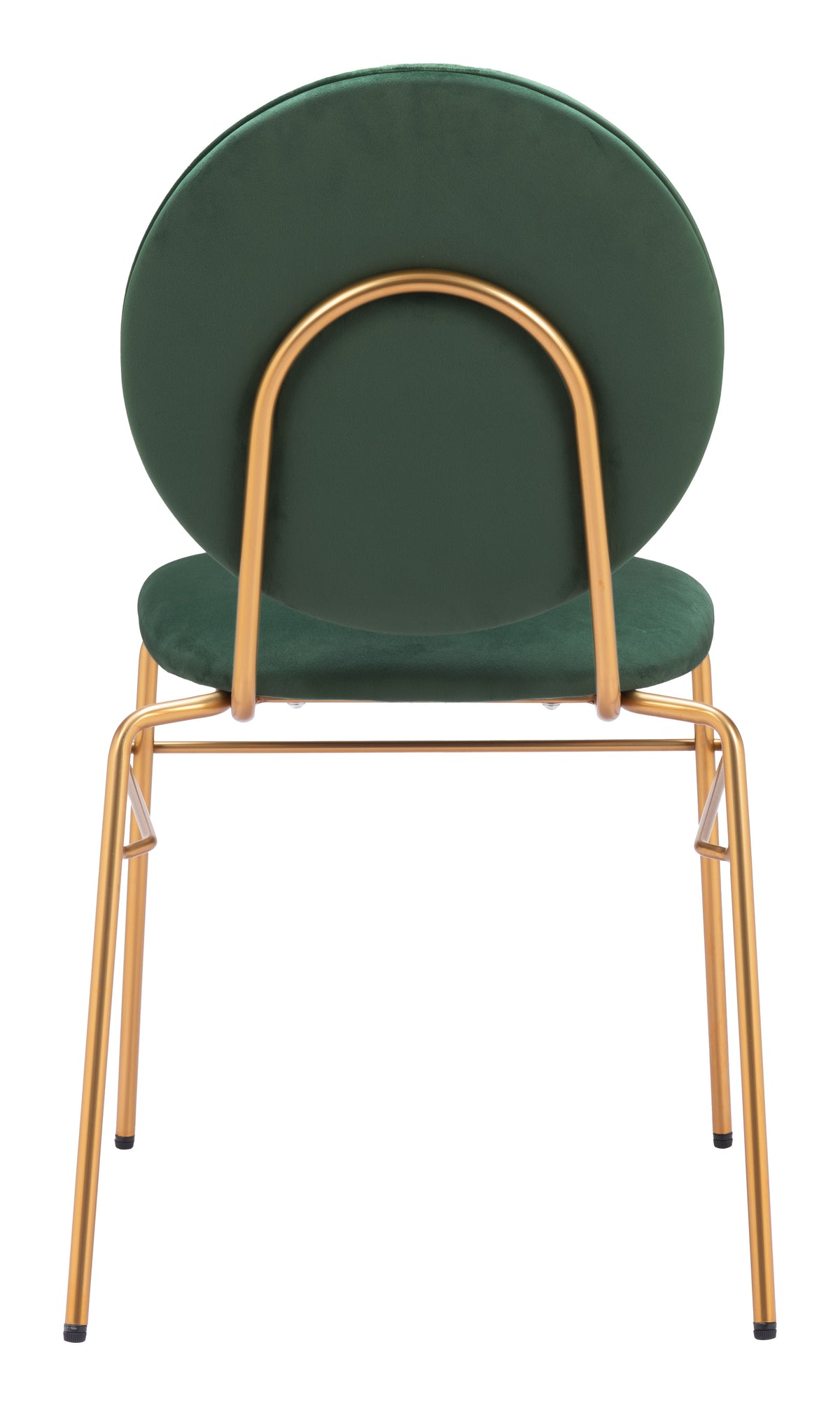 Odessa Green & Gold Dining Chair (Set of 2)