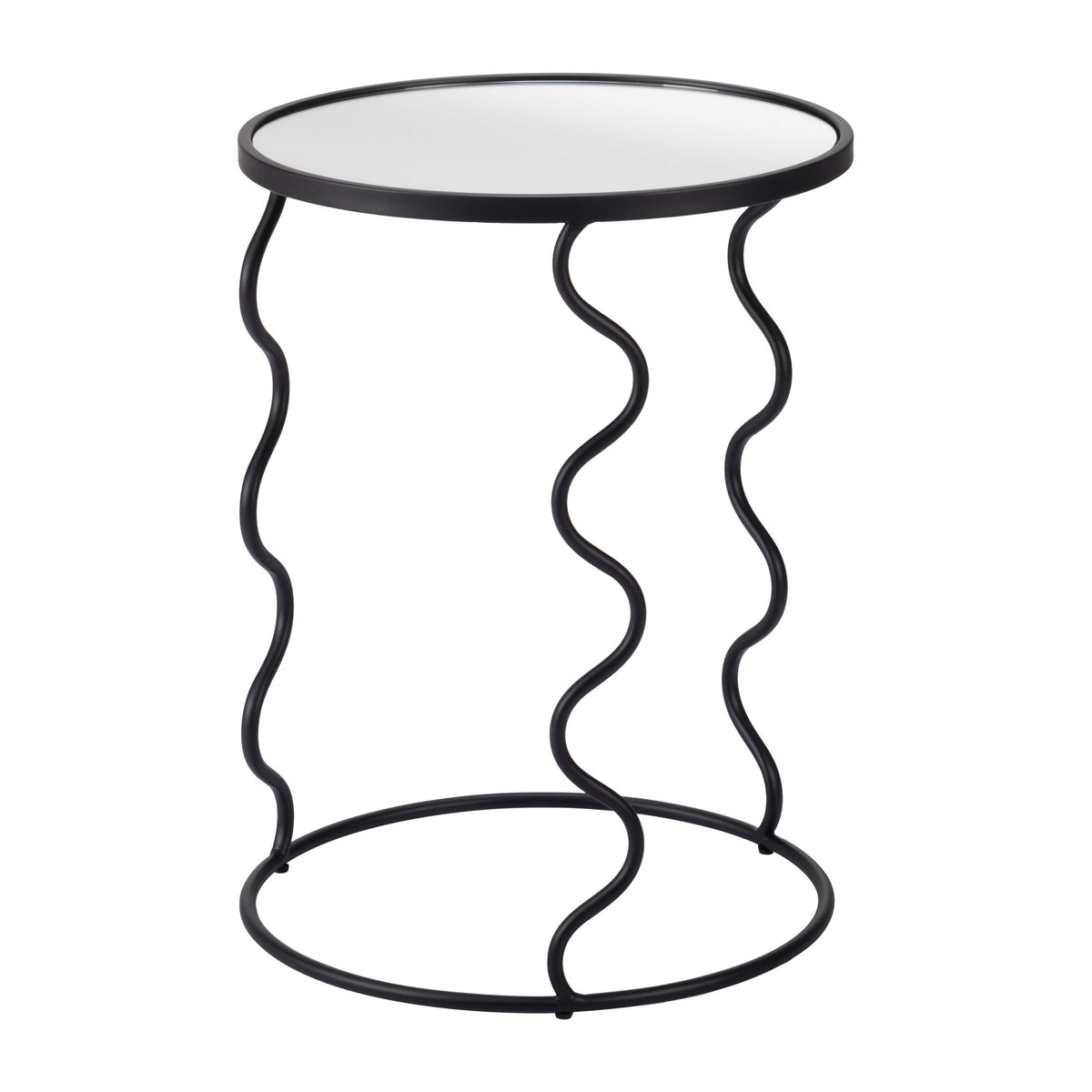 Bastia Black Side Table