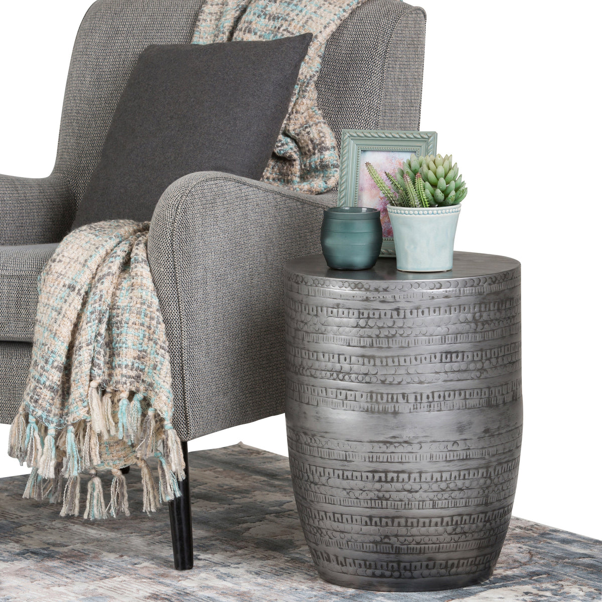 Johnsen Metal Accent Table