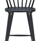 Stenger Counter Stool (Set of 2) in Black