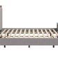 Somune Gray & Walnut King Bed