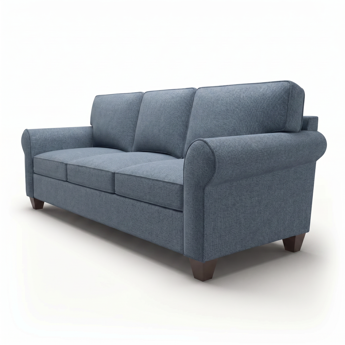 Augusta Sofa – Made in USA, Custom Fabric Options, 83" Classic Design - Leslie Peacock - Fabric (7)