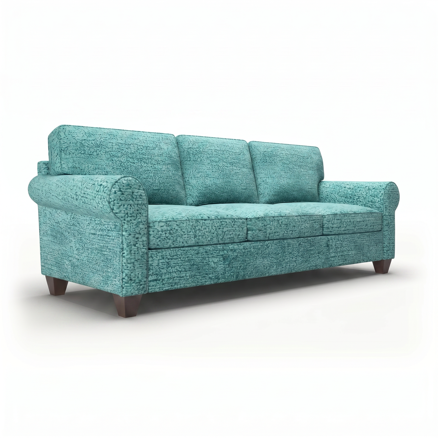 Augusta Sofa – Made in USA, Custom Fabric Options, 83" Classic Design - Hepburn HRP Emerald - Fabric (6)