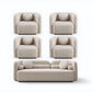 Gethin Boucle Sofa Set