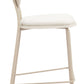Zeal Light Gray & Beige Counter Stool (Set of 4)