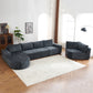 Callan Oversized Modular Sectional Sofa – 139" U-Shaped Chenille Sofa – view 8