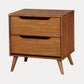 Liesel Mid-Century Wood Nightstand