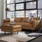 Morrison MCM Leather Sofa 89' (2 Colors)