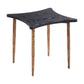 Norden Black & Bronze Coffee Table Set (2-Piece)