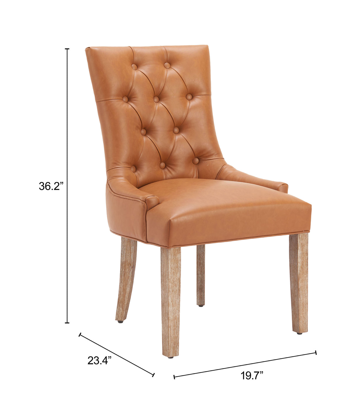 Nuby Brown Dining Chair