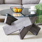 Zuri Glass Coffee Table