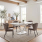 Aimee Dining Chair (Set of 2) in Gray