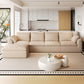Pelham Cloud Modular Sectional in Khaki, 137.9" L-Shape, Single Chaise