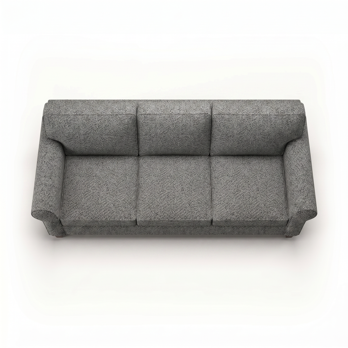 Augusta Sofa – Made in USA, Custom Fabric Options, 83" Classic Design - Catalina Steel - Fabric (8)