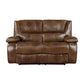 Marlo Leather Reclining Collection in Brown
